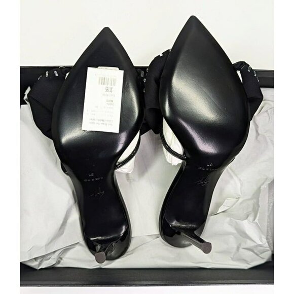 Giuseppe Zanotti Intriigo Alexandrine 90 Embellished Sandals Size 37 MSRP $1,195 - Picture 10 of 11